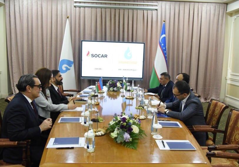 SOCAR обсудила перспективы сотрудничества с "Узбекнефтегазом"