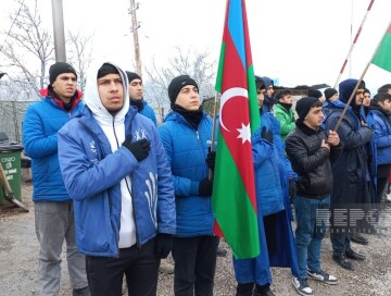 Дорога Ханкенди – Лачин: экоакция продолжается 112-й день (Фото)